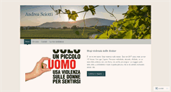 Desktop Screenshot of andreasciotti.com